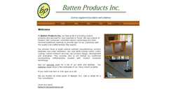 Desktop Screenshot of battenproducts.com
